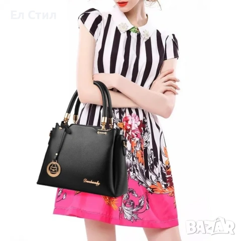 💕Дамска чанта,бордо., снимка 4 - Чанти - 53562937