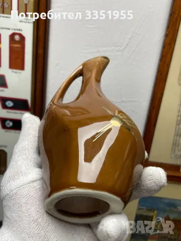 Сервиз за ракия Керамика, снимка 12 - Декорация за дома - 50356355