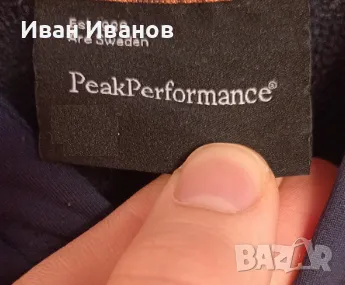 Оригинално горнище Peak Perfomance, снимка 4 - Спортни дрехи, екипи - 48819534