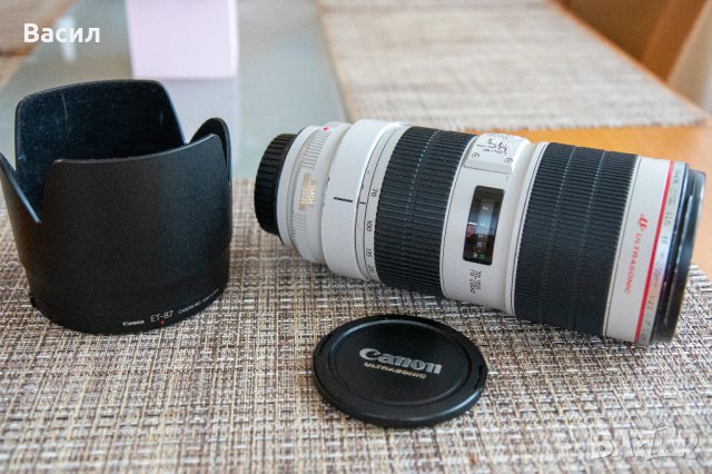 Canon EF 70-200 II 2.8l USM, снимка 9 - Обективи и филтри - 43645054
