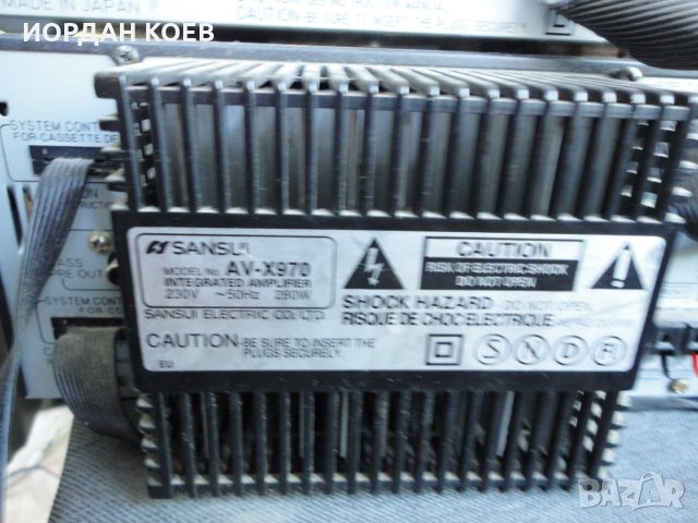 Sansui Т-X970,Sansui АV-X970 , снимка 3 - Ресийвъри, усилватели, смесителни пултове - 28799164