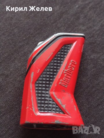 КРАСИВА МЕТАЛНА ЗАПАЛКА MARLBORO  за РОКЕРИ МОТОРИСТИ НЕСТАНДАРТЕН ДИЗАЙН 34059