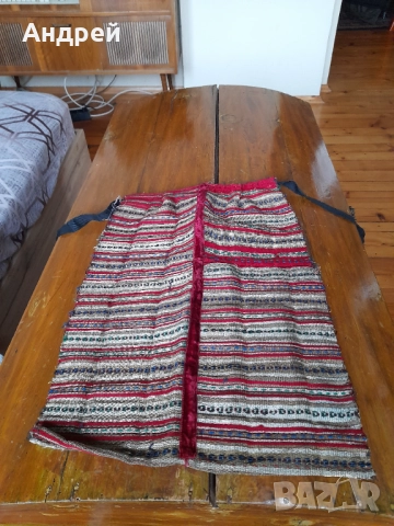 Стара сърмена престилка за Народна Носия Сая