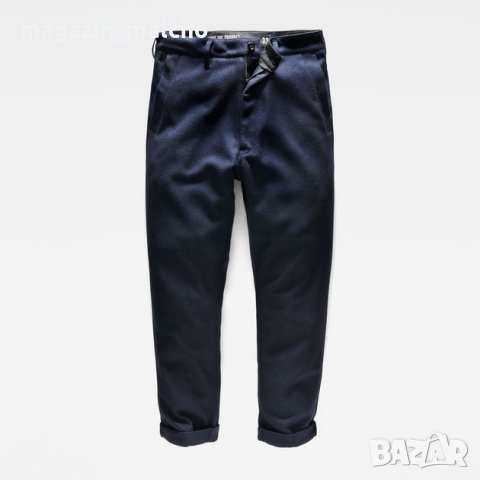 Мъжки Спортно-Елегантен Панталон - G-STAR RAW BRONSON LOOSE CROPPED PANTS; размери: W30/L32, снимка 4 - Панталони - 33340385