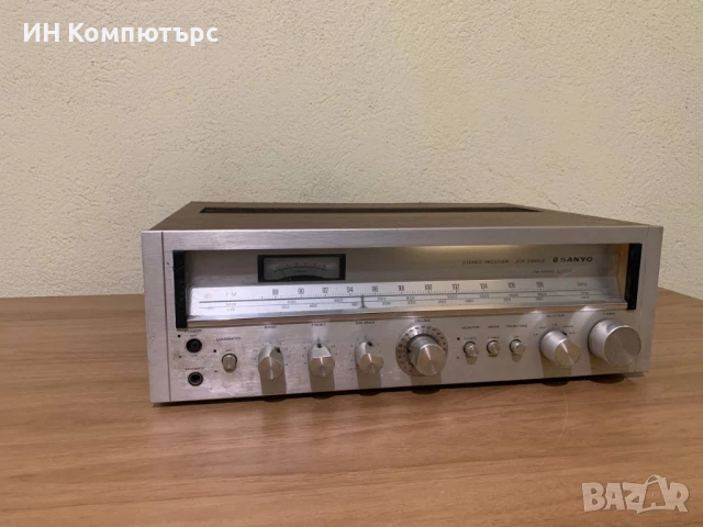 Продавам ретро стерео ресийвър Sanyo JCX-2100LZ, снимка 3 - Ресийвъри, усилватели, смесителни пултове - 51097472