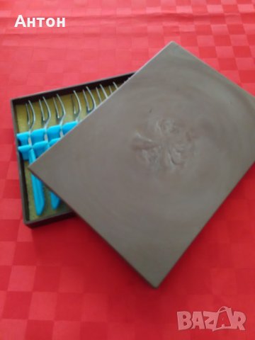 СОЦ комплект вилички., снимка 2 - Антикварни и старинни предмети - 27349471