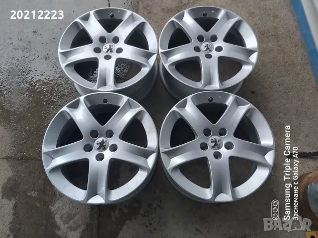 4 броя алуминиеви джанти за Peugeot 407,508 17