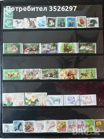 Колекция от 103 пощенски марки на тема Флора и Фауна, снимка 2 - Филателия - 43771675