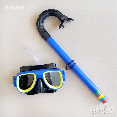 2034 Детска плувна маска с шнорхел, снимка 3 - Други - 32498560