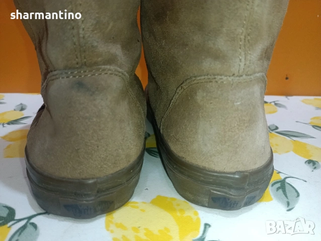 Vans ботуши N 38,5 кожени , снимка 5 - Дамски ботуши - 53375494