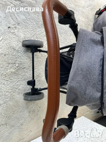 Lorelli Premium комбинирана количка 3в1 Crista black, снимка 5 - Детски колички - 49291394