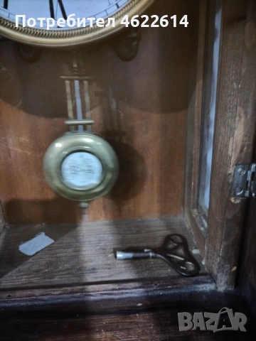 МНОГО КРАСИВ СТЕНЕН ЧАСОВНИК РАБОТЕЩ , снимка 3 - Антикварни и старинни предмети - 52749176