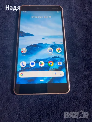 Nokia 6.1 -32GB,,бял,зарядно, снимка 2 - Nokia - 48466230