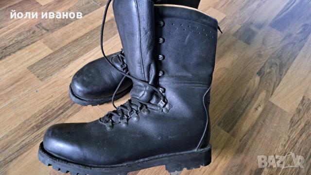 Военни кожени обувки нови,шити,44 1/2, снимка 3 - Мъжки ботуши - 52888281