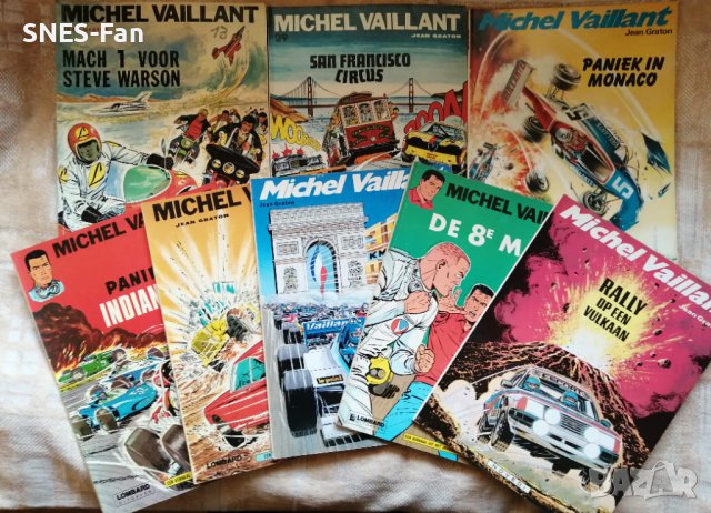 Комикси Michel Vaillant, снимка 1 - Списания и комикси - 43360457
