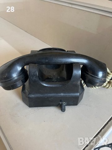 Стар телефон Ворошилов, снимка 4 - Антикварни и старинни предмети - 43068972