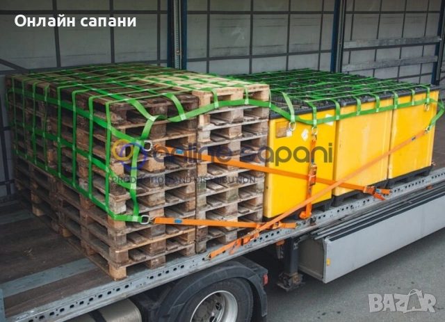 Укрепващи мрежи от полиестери и Преградни мрежи текстилни за товари