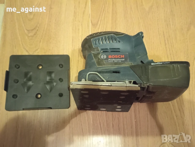 Акумулаторен виброшлайф Bosch GSS 18V-10