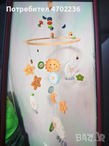 Дървена въртележка за кошара , снимка 3 - Играчки за стая - 53592380