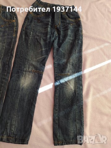  ❗️❗️❗️ Два чифта ватирани дънки за 10 лв.  ❗️❗️❗️, снимка 3 - Детски панталони и дънки - 38540014