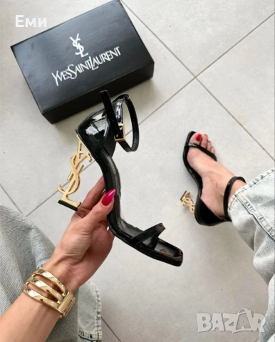 Yves Saint Laurent Луксозни дамски сандали, обувки, чанти YSL, снимка 18 - Дамски обувки на ток - 40911702