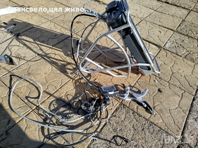 Сет за електрически велосипед колело 36 волта, състояние незнайно 