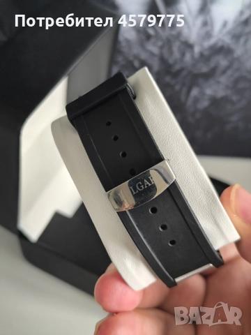 BVLGARI  - хронограф  УНИСЕКС , снимка 2 - Мъжки - 52385514