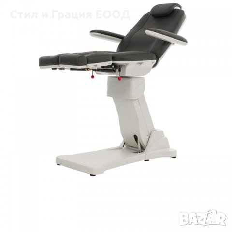 Стол за педикюр Plant (3 мотора) 168 x 56/81,5 x 54/128 см - тъмно сив, снимка 6 - Педикюр и маникюр - 32572098