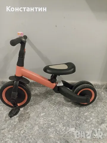 Детска триколка 2в1, снимка 4 - Детски велосипеди, триколки и коли - 48553063