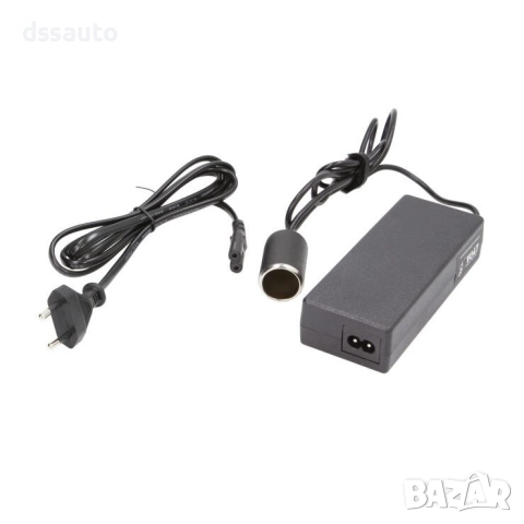 Универсално захранване 220V към автомобилна запалка 12V 80W