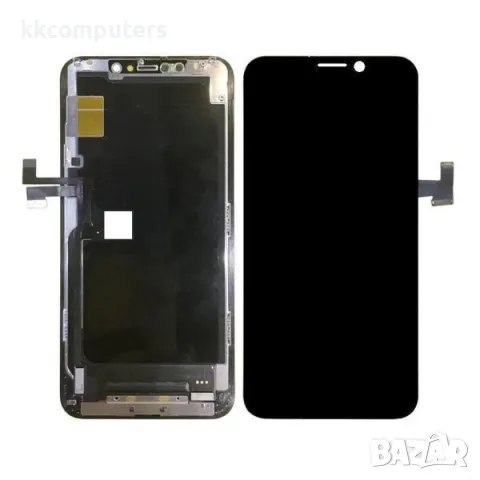 KBS OLED Съвместим LCD Дисплей за iPhone 11 Pro Max 6.5 + Тъч скрийн / Черен / Баркод : 483737, снимка 1 - Резервни части за телефони - 48044552