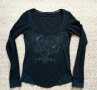 блуза с ефектен дизайн, снимка 1 - Блузи с дълъг ръкав и пуловери - 28654016