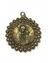 Уникален стар религиозен медальон. №0237, снимка 2