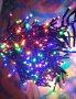 Коледна украса LED разноцветни лампички 384 броя с 8 функции. IP 44 за външна и вътрешна употреба., снимка 2