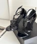 сандали на ток ysl saint laurent, снимка 2
