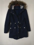 Нова дамска тъмно синя парка S размер, снимка 1