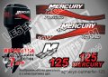 Mercury 1999-2006 25 hp Four Stroke Меркюри извънбордов двигател стикери надписи лодка outmerfsr-25, снимка 17