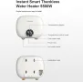 Eлектрически 5500W проточен мини бойлер с дисплей, снимка 3
