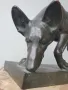 34см-4кг Diller статуетка/стара немска бронзова скулптура/фигура на куче-немска овчарка, снимка 8