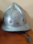 Стара пожарникарска алуминиева каска, снимка 8