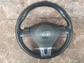 Оригинален мултифункционален кожен волан с пера тип F1 за Пасат Б6,Б7 и СС., снимка 16