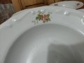 Стар български порцелан чинии дълбоки , снимка 3
