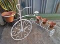 Цветарници колело от ковано желязо , снимка 7