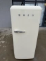Бежов хладилник SMEG 146 см , снимка 1