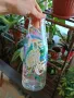 Ръчно рисувана бутилка/ ваза Feel, снимка 2