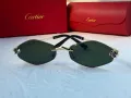 Cartier 2024 дамски слънчеви очила ромб 3 цвята, снимка 16