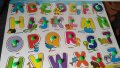Дървен пъзел с английската азбука,27 части, снимка 1 - Образователни игри - 28805267