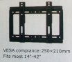 Универсална стойка за телевизор до 25 кг. От 14 до 42 инча, снимка 4