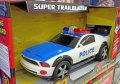 Детска Полицейска кола със звук и светлина 30 см
