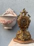 Каминен часовник в стил ROCOCO-Бронз с позлата, снимка 1 - Антикварни и старинни предмети - 27626114